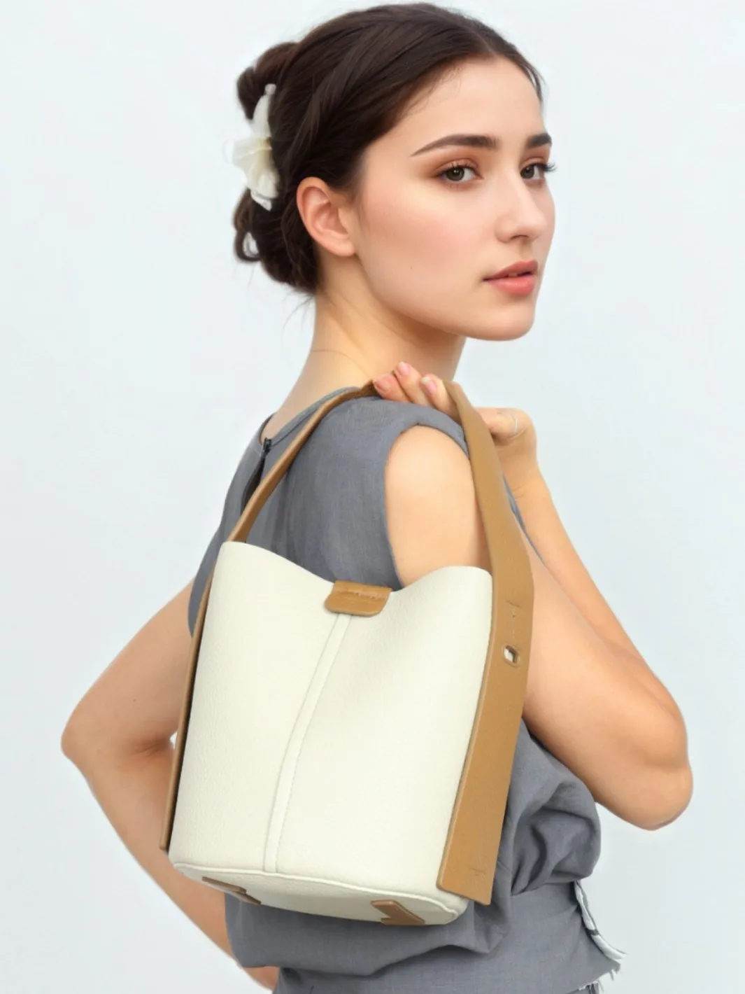 

Модные сумки 2026: Новая городская сумка-тоут, элегантная и простая, из искусственной кожи и микрофибры, вместительная сумка через плечо