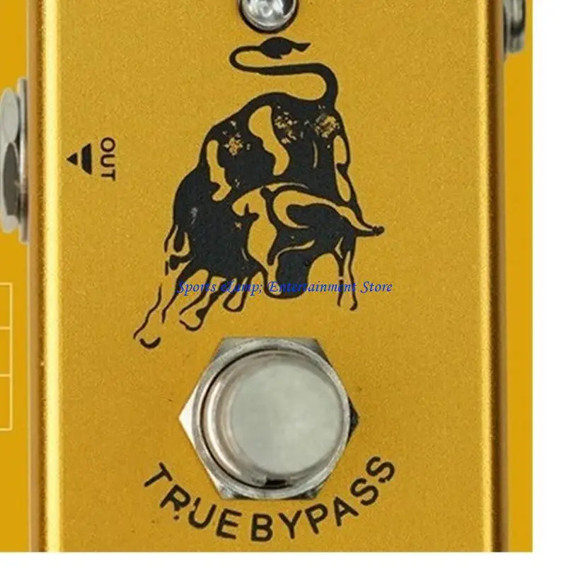G7NF Vintage Overdrive Effector 9V Small Guitar Pedal Musical Instrument Accessories