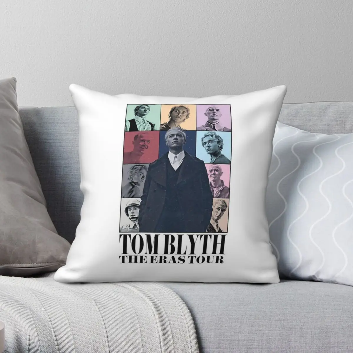 

Hunger Games Tom Blyth Coriolanus Snow Square Pillowcase Polyester Linen Velvet Printed Pillow Case Sofa Seater Cushion Cover