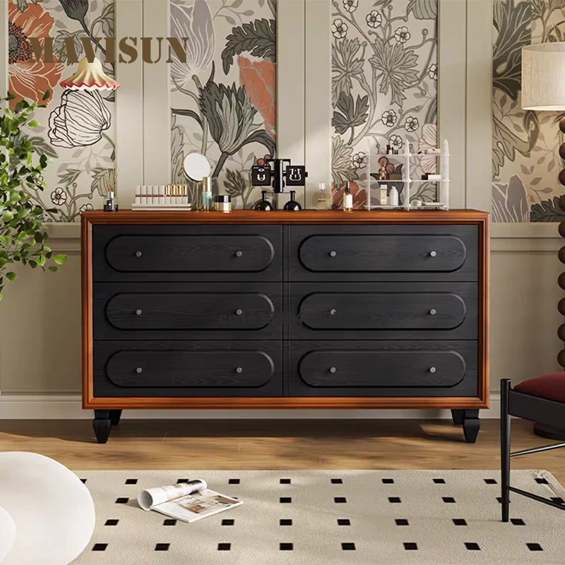 

Mid Century Style Wooden Side Cabinet 90 CM For Living Room with Unique Design and Ample Storage For Villa Wooden Side Cabinet