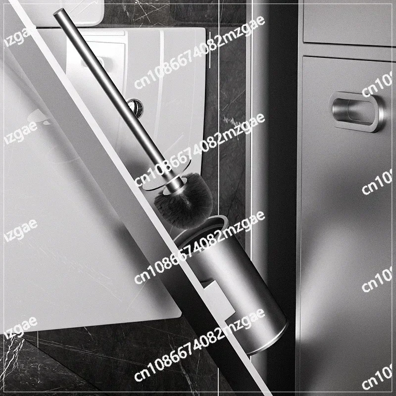Space-Saving Stainless Steel Niche Cabinet for Bathroom, Built-in Trash Can and Toilet Paper Storage Shelf, Finished Metal Unit