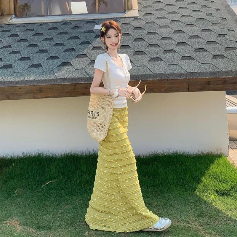 طقم تنورة نسائي مكون من قطعتين للمكتب وظيفة جديدة لمطابقة المناسبات الرسمية كوريا أنيقة للمناسبات والعطلات 2025 ملابس نسائية #2