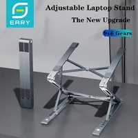 Eary Aluminum Laptop Stand Foldable Multi-Angle Adjustable Heat dissipation Computer Holder iPad Tablet Bracket Fit For Macbook