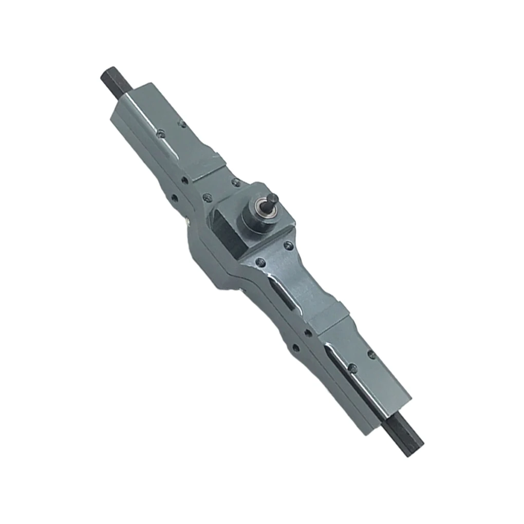 

RCGOFOLLOW 1/10 Улучшенная задняя ось из алюминиевого сплава, запчасть для радиоуправляемых моделей, задняя ось для радиоуправляемого автомобиля WPL D12