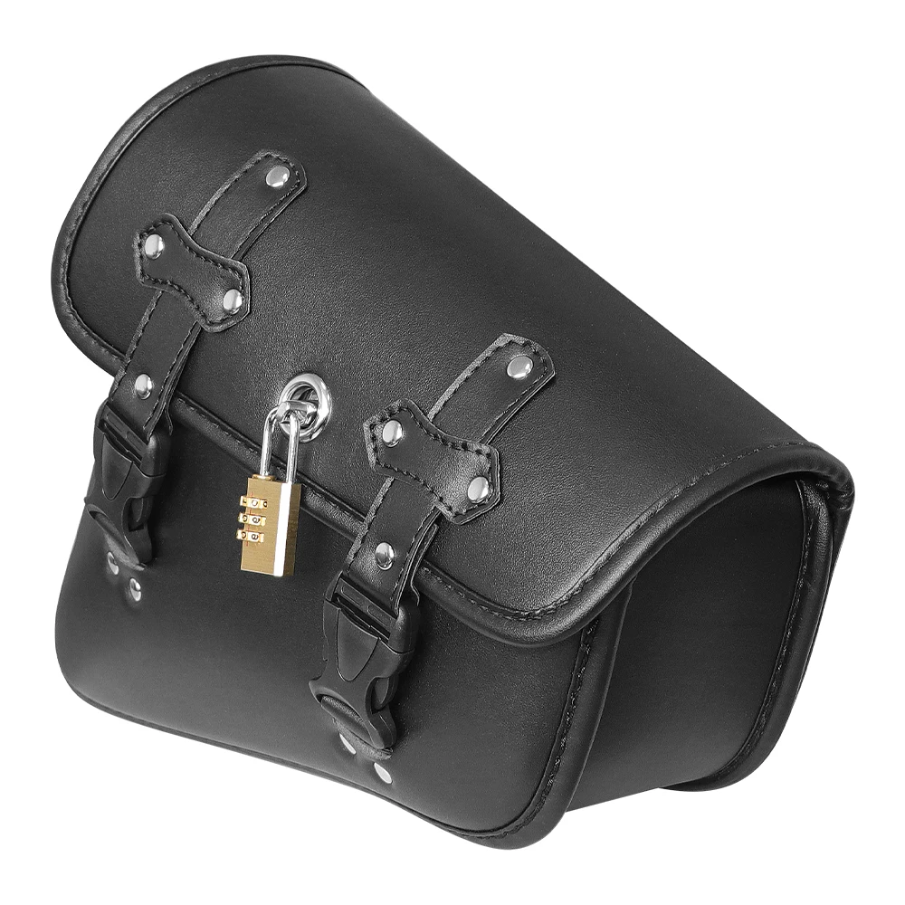 Universal Cruiser Prince Motorcycle For Harley Honda Lron 883 1200 48 Street Bob Low Rider S Fat Bob Side Bag Saddle Bag view 4