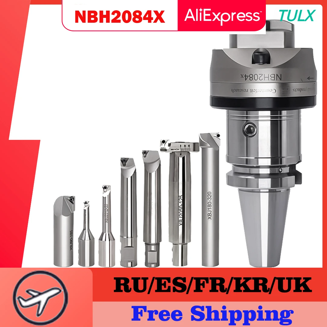 TULX NBH2084X Set BT30 BT40 BT NT CAT40 SK40 MTA4 LBK Boring Tools NBH2084X Tool Holder Fine Tune Boring  Boring Tool NBH2084X