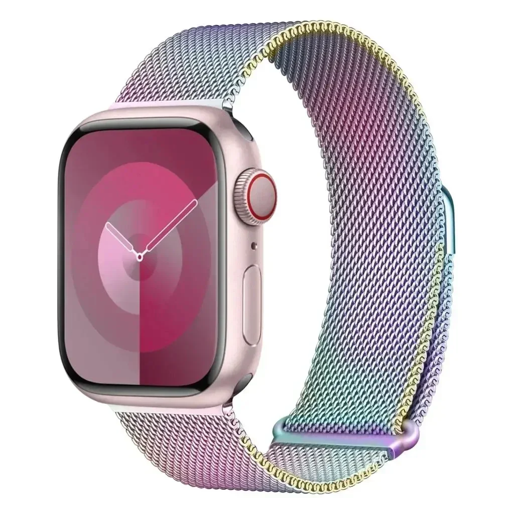 Milanese lusband voor Apple Watch-band 46 mm 45 mm 44 mm 40 mm 41 mm trotsarmband iwatch-serie 11/10/9 8 7 6 SE3/ultra 2 3 49 mm