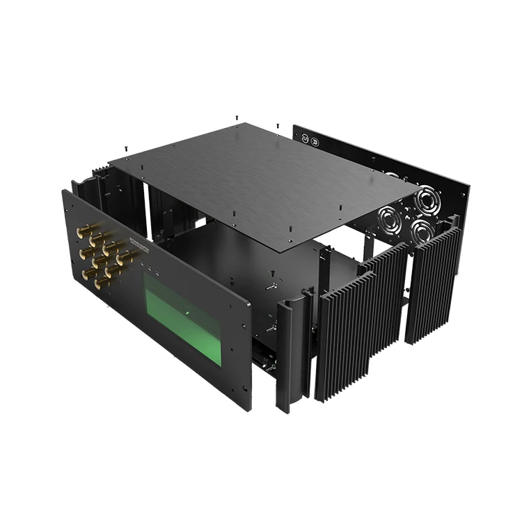 Supply 1u 2u 3u Box Rackmount 4u 19 Inch Metal Enclosure Aluminum 3u Custom Rack Mount Server Chassis