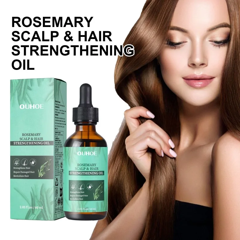 

Масло для ухода за волосами с розмарином для увлажнения и улучшения блеска волос