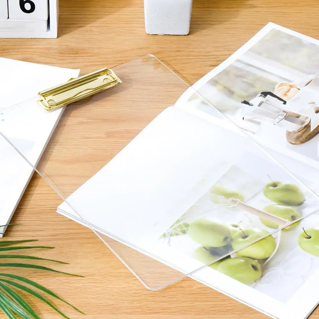 Clipboard Standard A4 Letter Size Storage Accessories Organizer Stationery Multifunctional Folder Board for Office Memo A4 Paper