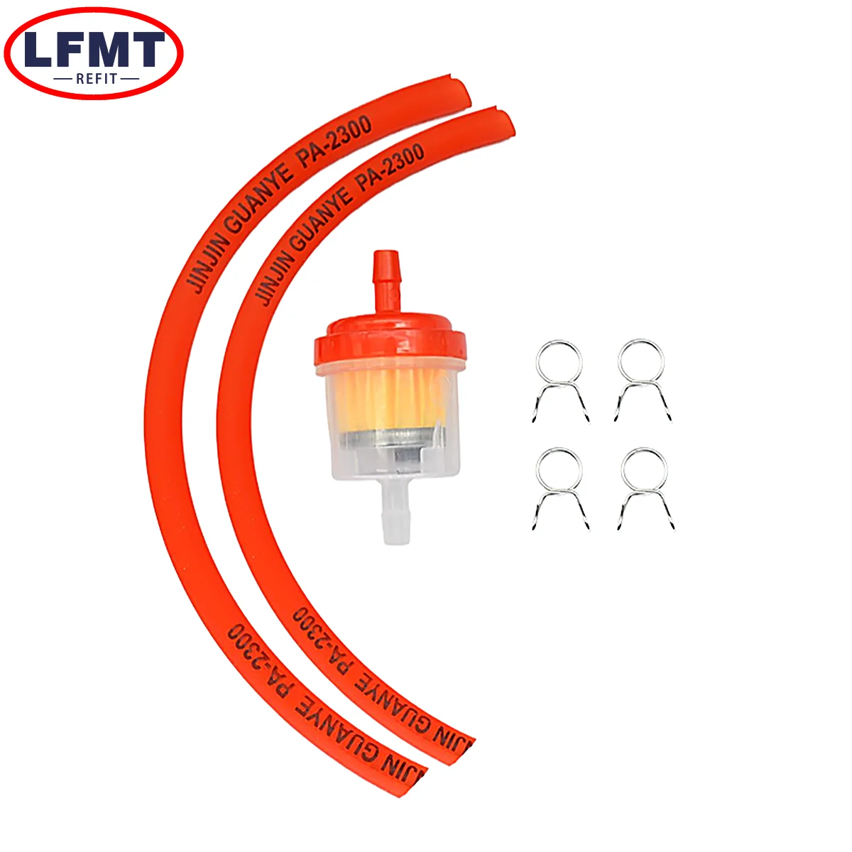 For 49cc 50cc 110cc 125cc Motocross Dirt Pit Bike Moped Scooter ATV Go Kart Motorcycle Unive rsal Gas Fuel Filters and Fuel Pipe