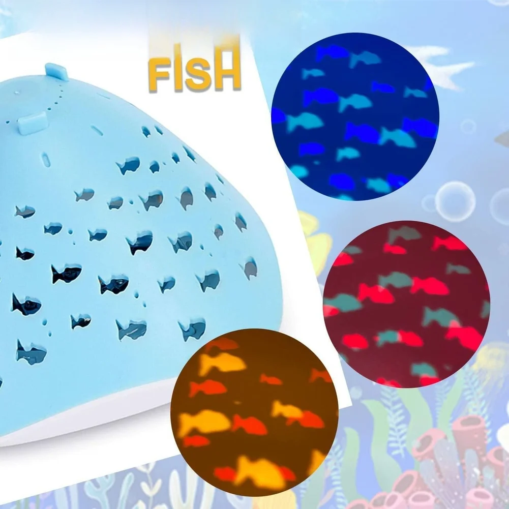 Floating Fish LED Light for Pool Bathtub Fountain Swimming Pond Waterproof For rgb Lamp with Easy Button Control