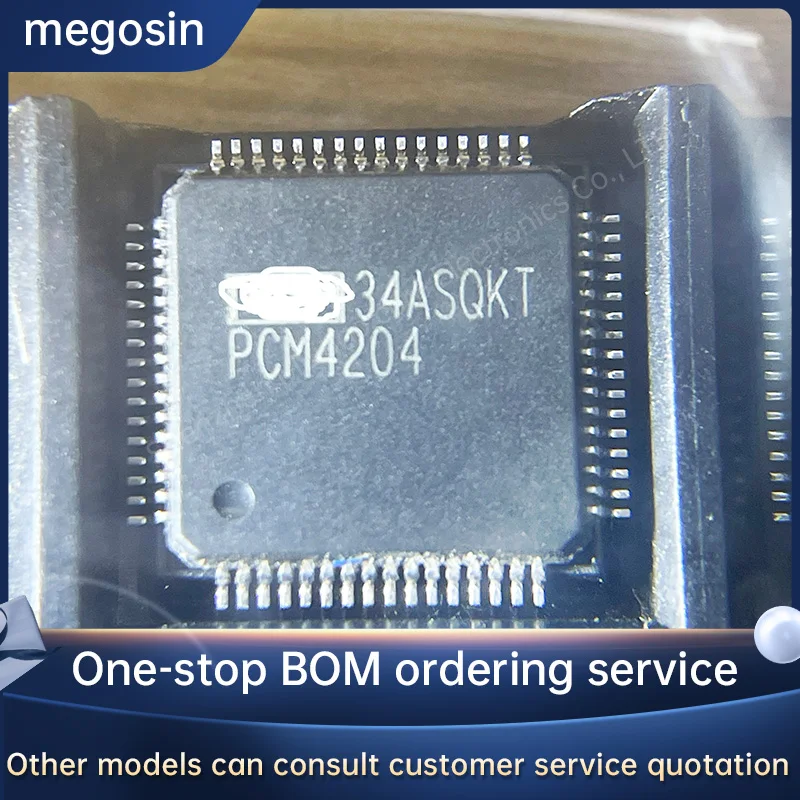 1~5PCS/LOT PCM4204PAPR PCM4204 4204 HTQFP-64 Analog-to-digital converter chip