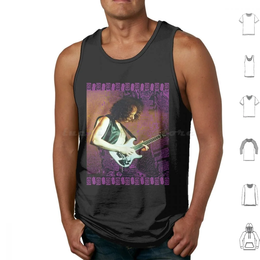 Camisetas sin mangas Master Guitar con estampado de algodón Caifanes México Argentina En Español El Tri