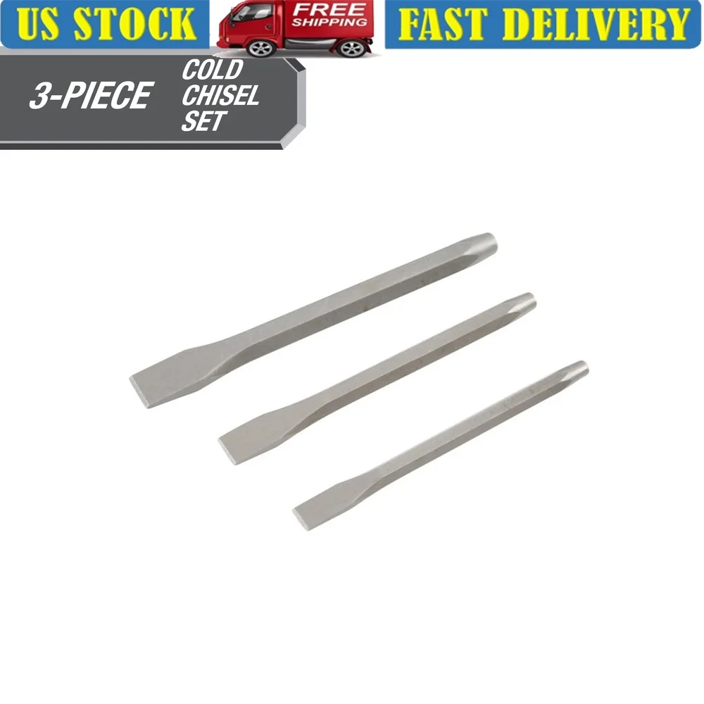 

Набор из 3 сверхмощных холодных долот, резка, формирование, удаление металла, идеальный механический металл, магазин, прочная нержавеющая сталь