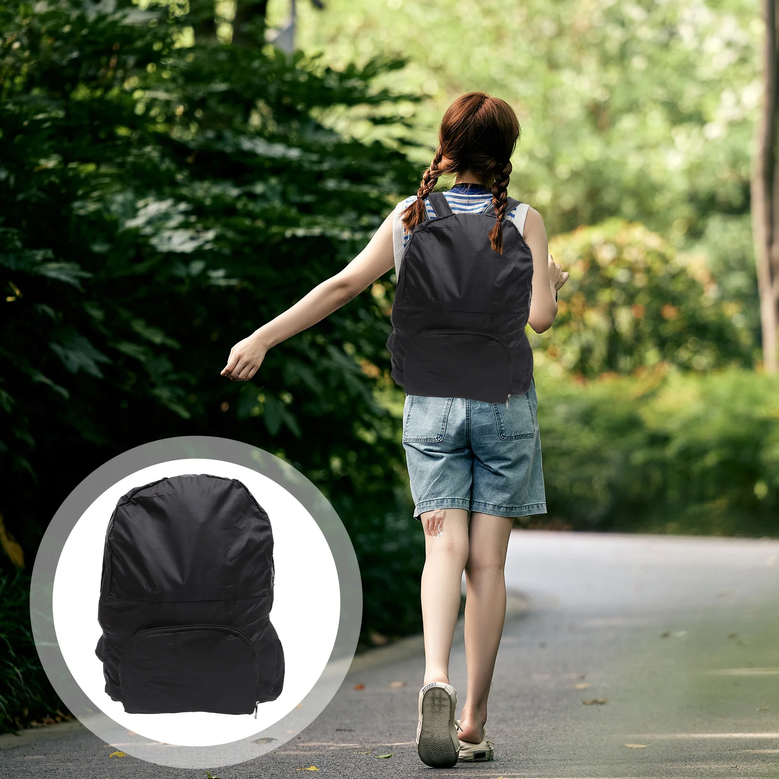 

Waterproof Sports Backpack Dual Carry Modes Handbag Or Backpack for Travel Outdoor School Shopping Lightweight