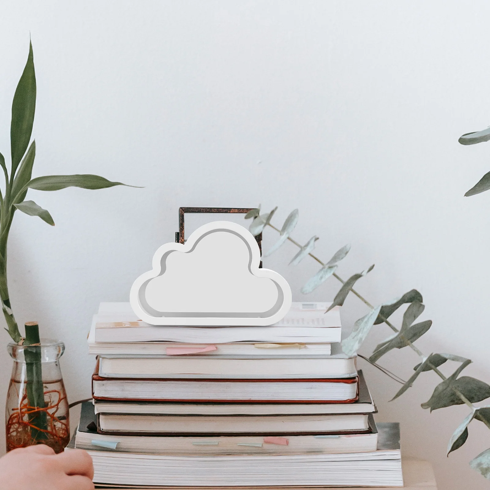 

1Set Cloud Frame Accessory Stylish DIY Night Light Photo Decoration Home Office Decor Unique Creative Design Cloud Decor