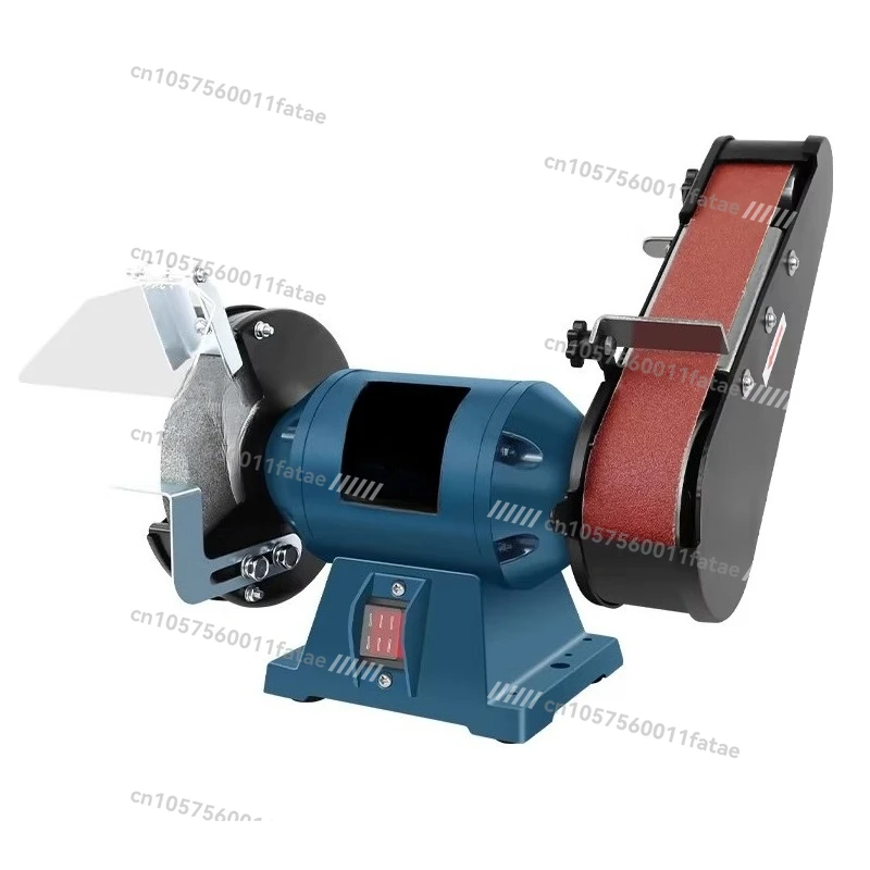 

Household Desktop Belt Grinding Machine Sharpening Woodworking Metal Small Tool Sanding Belt Machine Multi-functional Grinding