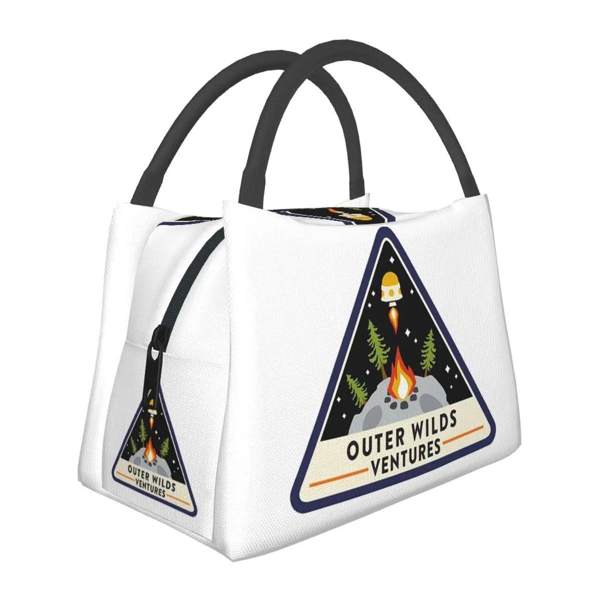 

Термосумка для обедов Outer Wilds Ventures с утеплением для женщин, контейнер для хранения еды, термоконтейнер для бенто, сумка-холодильник для ланча