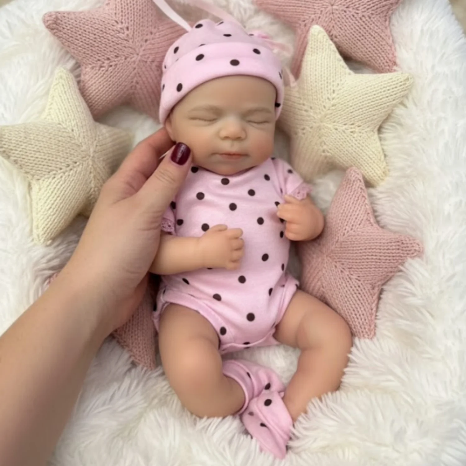 

13-дюймовые силиконовые куклы Reborn с открытым ртом Pascale Bebe Girl, 2 комплекта одежды, окрашенные игрушки для новорожденных Bebe, силиконовые куклы reborn de