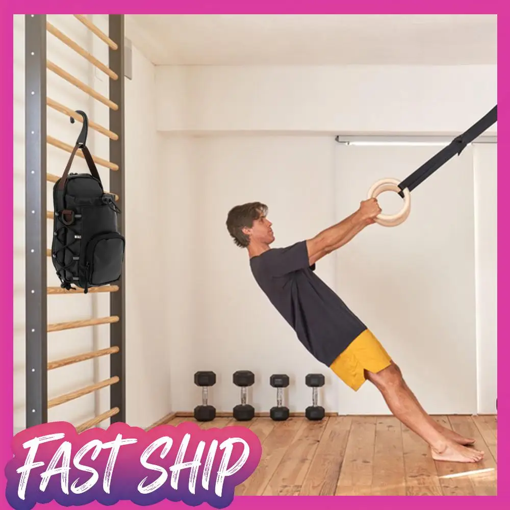 

Магнитная спортивная сумка-слинг с держателем для бутылки, нагрудная сумка для спортзала, сумка-переноска для бутылок для спортзала, спорта, путешествий и переноски личных вещей