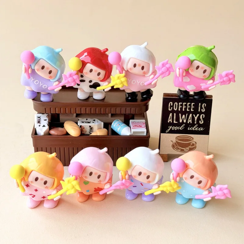 

NEW YOYO Ornament Mini Figurine Toy Collectible Model Doll Desktop Decoration Fans Birthday Gifts