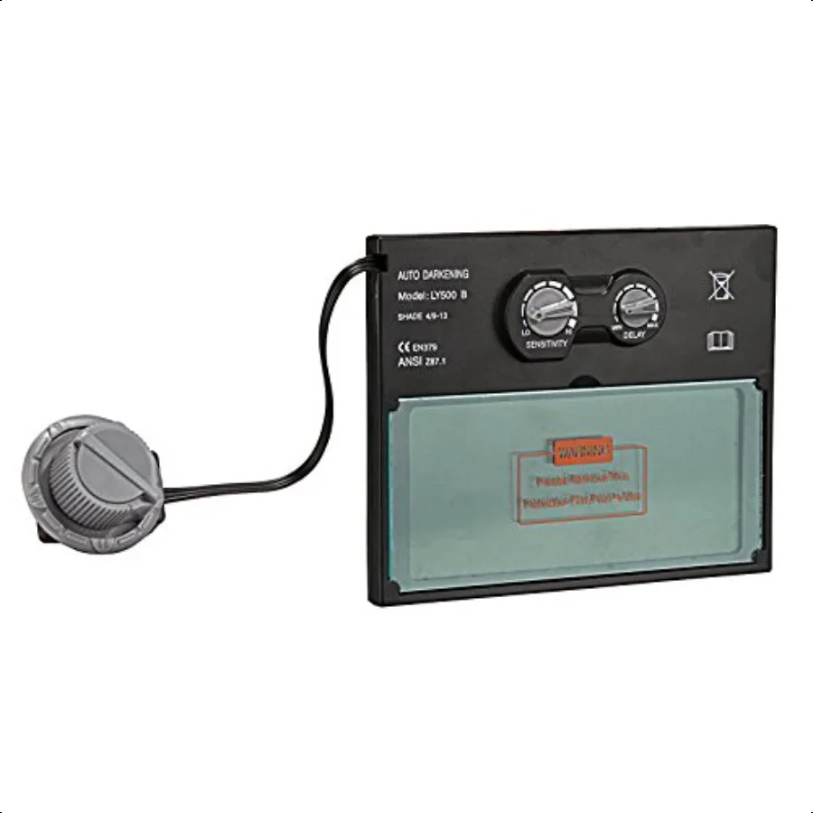 

Solar Powered Auto Darkening Welding Lens Panel Welding Helmet Mask Lens Automation Filter Shade Eyes Goggles