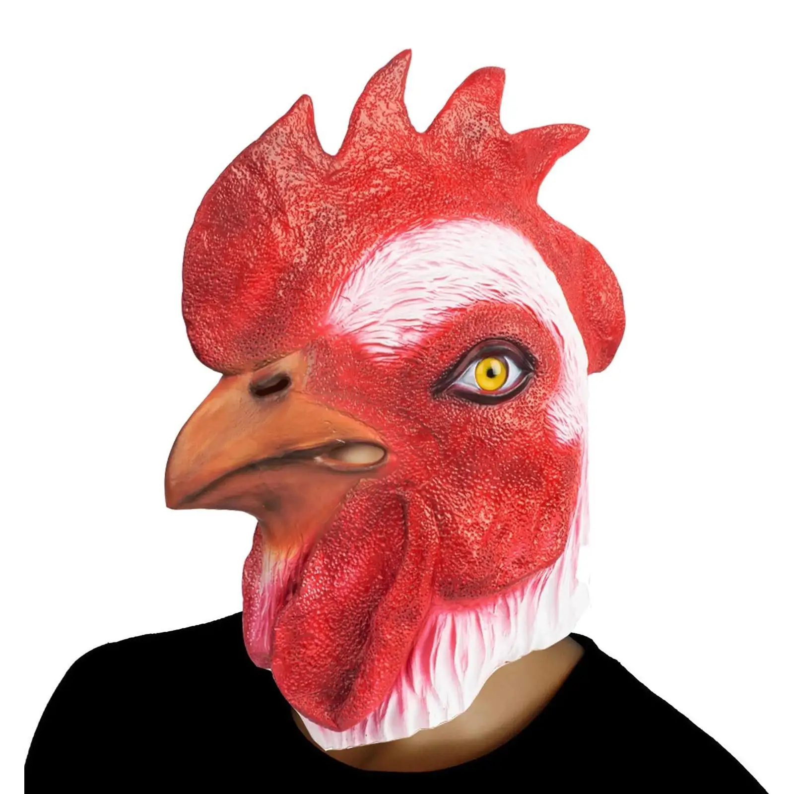 Chicken Mask Decorative Fancy Dress Creative Chicken Mask for Halloween Decor