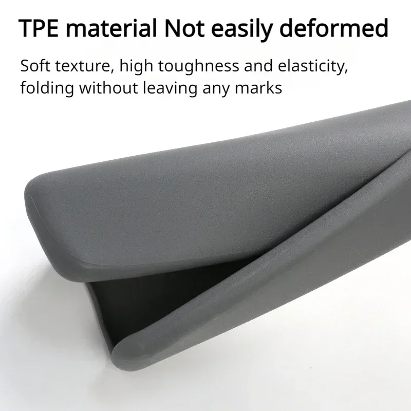 Armrest Box Cover for Tesla New Model 3+ Highland 2024 TPE Soft Case Central Protective Armrest Cover for Model3 Car Accessories