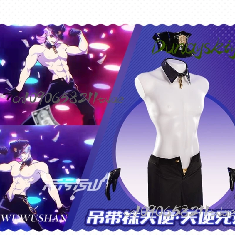 ชุดคอสเพลย์อนิเมะ Angel Brother แบบใหม่ ชุดแคทสูทลาเท็กซ์ ถุงน่อง สายรัดถุงน่อง ขายดี สีดำ สีขาว วิกผม Jirai Kei แบบสั่งทำพิเศษสำหรับฮาโลวีน