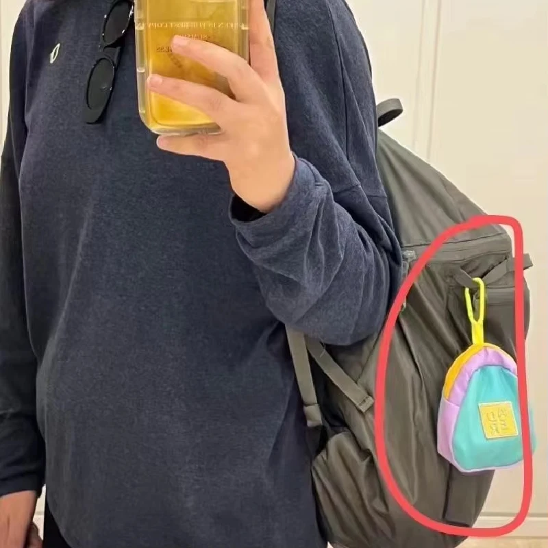 Mini New Outdoor Portable Storage Bag Coin Key Bag Candy Color Creative Hat Bag Styling Fashion Trend