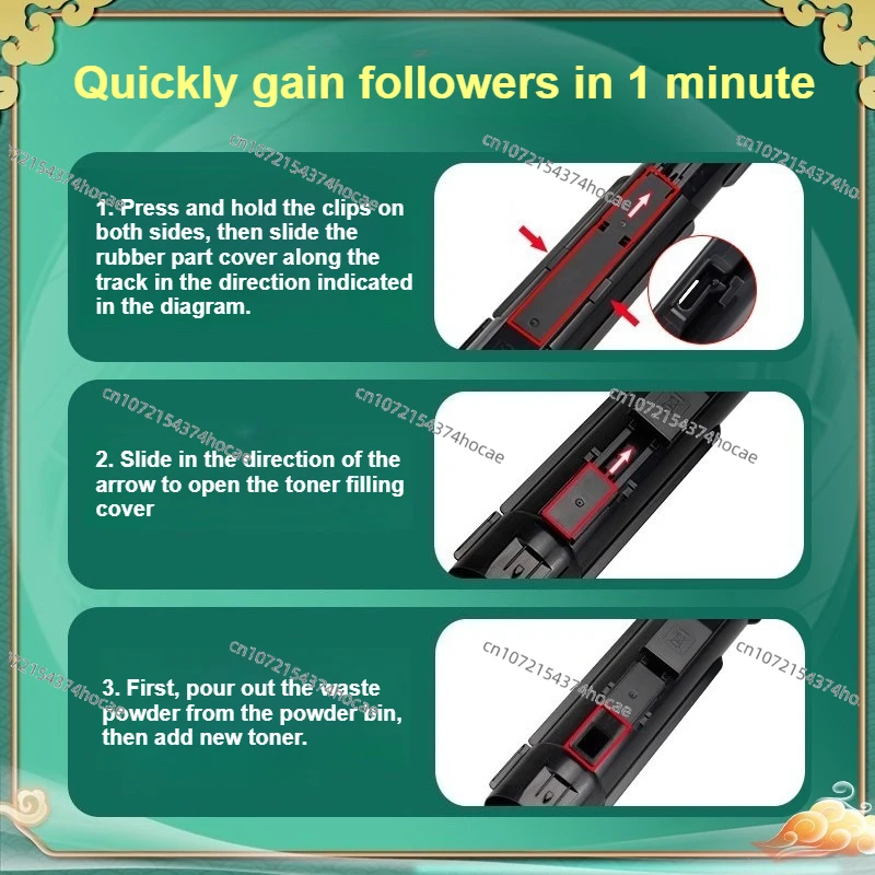 لـ Work-Centre 7120/7125/7220/7225 خرطوشة حبر ناسخة 7220 خرطوشة حبر 7225 #3