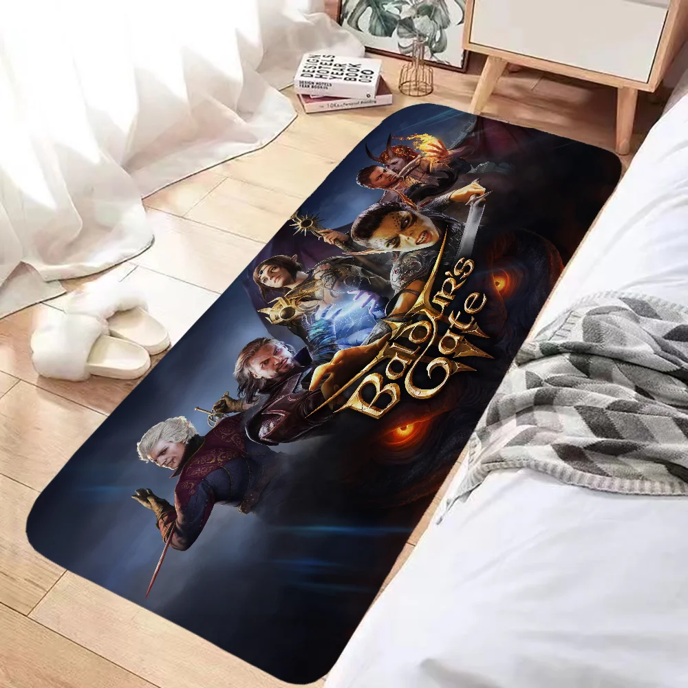 

Baldur S Gate 3 Door Floor Mat Bathroom Foot Mat Rugs Carpet for Kitchen Mats Prayer Rug Bath Non-slip House Entrance Home