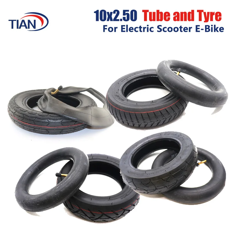 Different Pattern 10x2.50 Tires Are Suitable for 10 Inch Electric Scooter Balance Car 10x2.50 Tire Replacement Parts