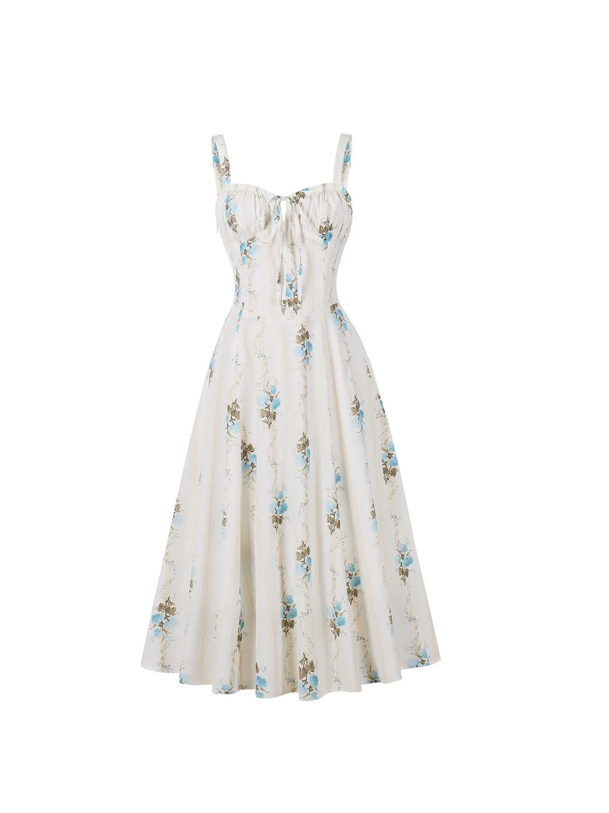 

Elegant Party Dress For Woman A Line High Waist Off Shoulder Maxi Dress Strapless Ruched Bust Pastel Blue Evening Dress with