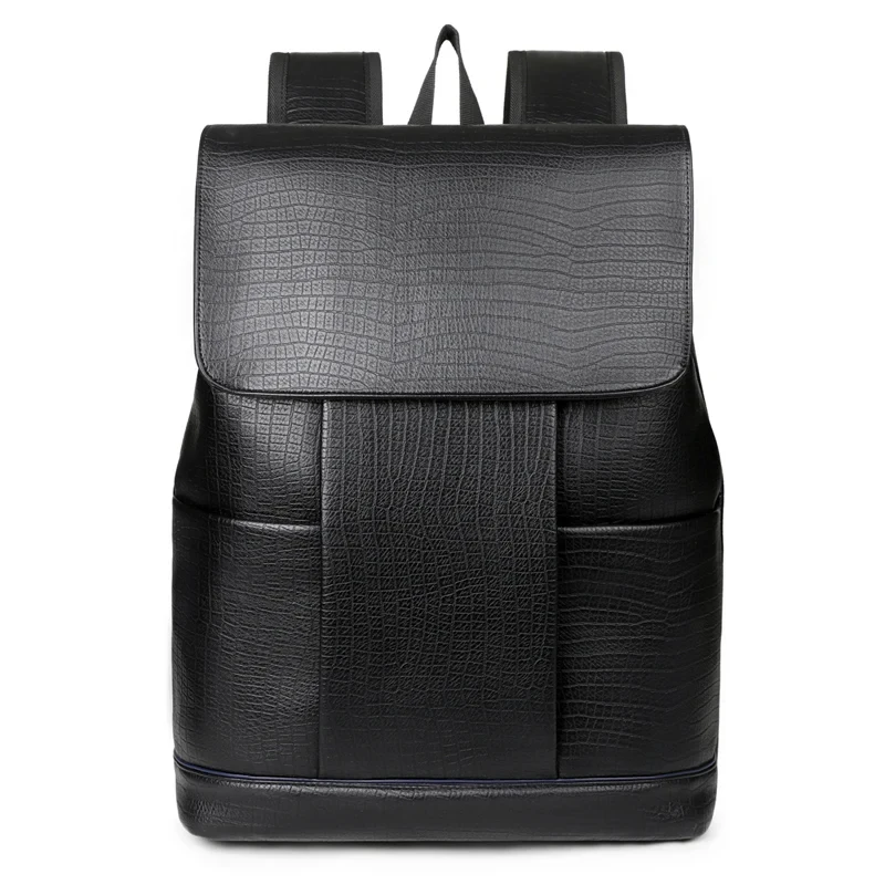 Men Bags Multifunction Laptop Backpacks School Bag Travel Business Mochila SAC New crocodile-pattern Designer Backpack Bags for