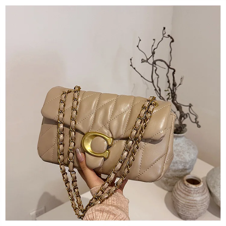 حقيبة شبكية ماسية متقدمة، حقيبة نسائية صغيرة عالية الجودة، حقيبة كروس صغيرة بنمط عطري، حقيبة جديدة، حقيبة كتف #2