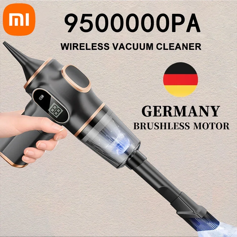 Xiaomi Mijia Wireless Vacuum  Cleaner Automobile Portable 9500000Pa Robot Vacuum Cleaner Handheld For Car Home Appliances