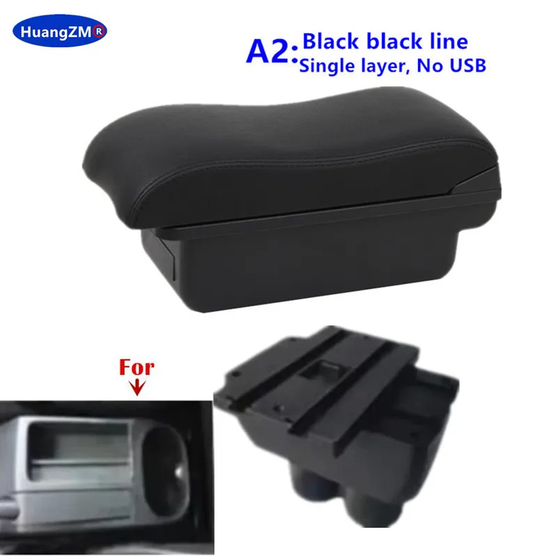 Voor VW Touran Caddy Armsteun Doos Voor Volkswagen VW Touran Caddy Centrale opbergdoos Interieur Gewijd Retrofit Auto Accessoires