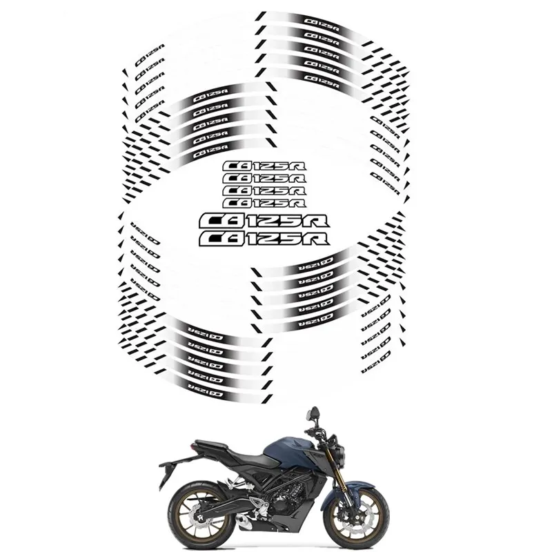 FOR HONDA CB125R Motorcycle Parts Contour Wheel Decoration Decal Sticker - C