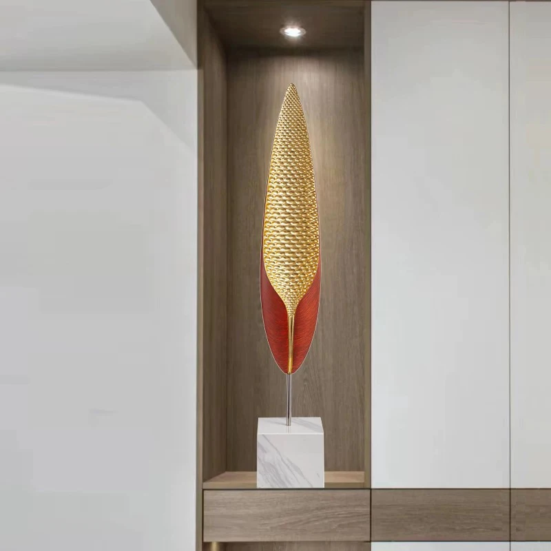 l*-Nordic Room Decor,Abstract Art Sculpture,Entrance Foyer Decoration,Luxury Artworks Ornament,Creative Resin Crafts,