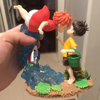 HOT Ponyo On The Cliff Figure Ponyo Sousky Seagal Figure Pvc Gk Statue Anime Action Figurine Model Doll Collection Toy Kid Gift