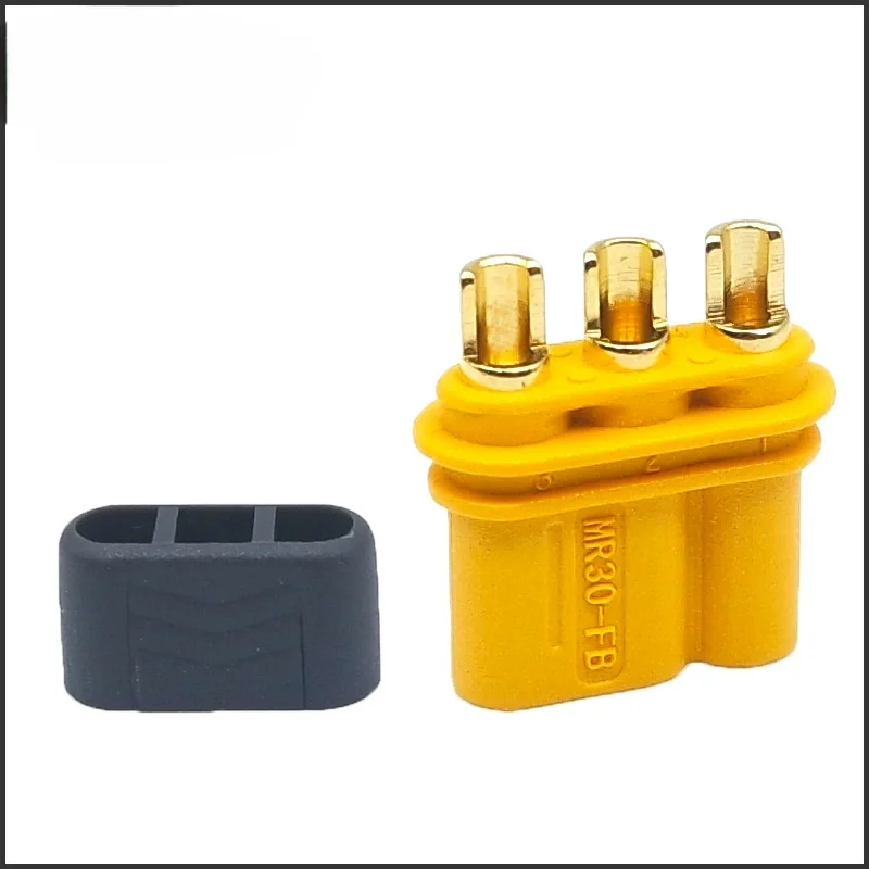 5/10 PCS MR30 Male Female Connector Plug Gold-plated with Sheath Housing for RC Lipo Battery Multicopter Airplane Original