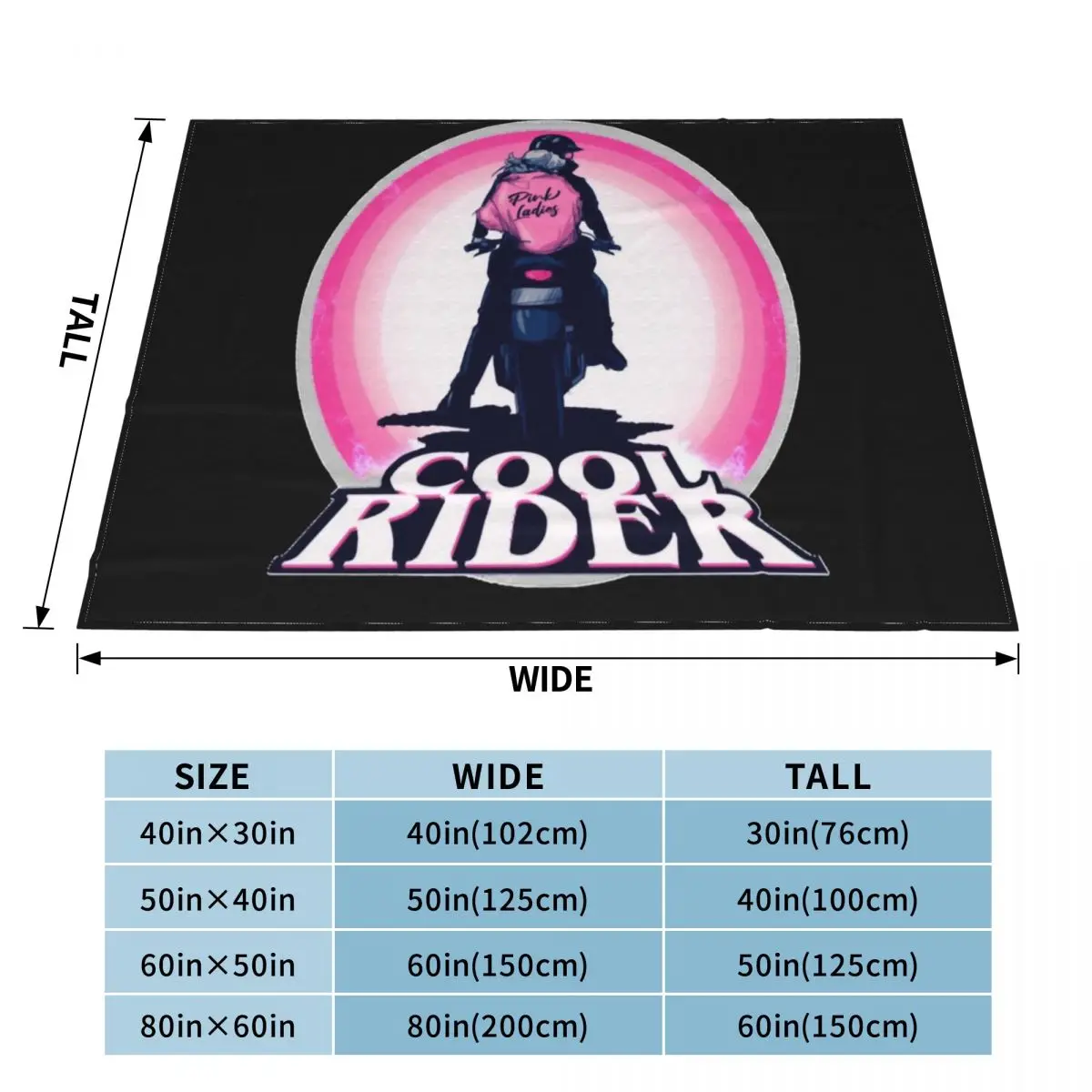 Grease 2 T-ShirtCool Rider Throw Blanket blankets and blankets Fluffy Blankets Large Christmas heavy blanket to sleep