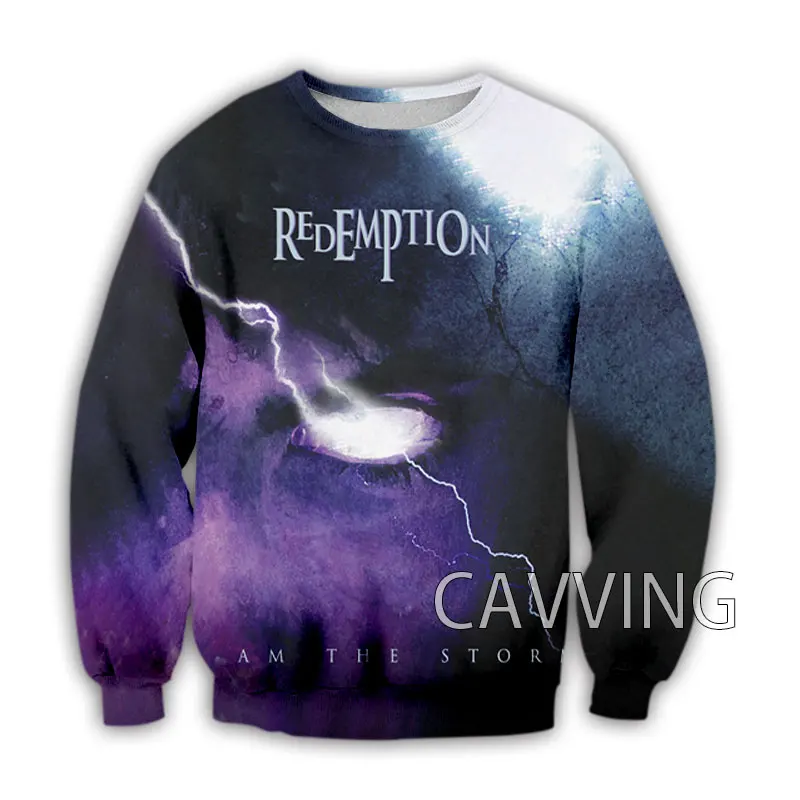 

CAVVING 3D Printed Redemption Band Crewneck Sweatshirts Harajuku Styles Tops Long Sleeve Sweatshirts for Men/women