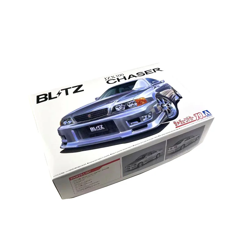 Leges Assembled Car Model Aoshima-06565 Échelle 1/24 pour BLITZ JZX100 CHASER Car Model Kit