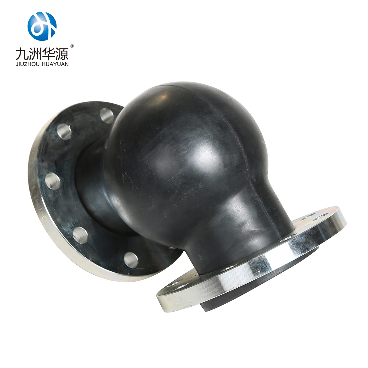 Elbow Rubber Pipe With Carbon Steel Flange Connection Resistant Rubber Hose Model Water Supply Equipment Industry Pipe Fittings