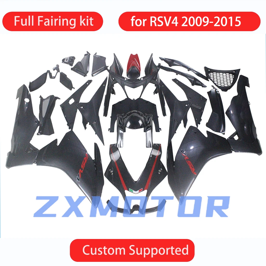 RSV4 1000 2009 2010 2011 2012 2013 2014 2015 2016 ABS Fairing Kit for Aprilia RS1000 09-16 Carbon Fibre Motorcycle Fairings