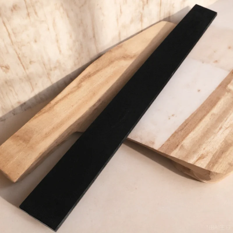 

Premium Ebony Fretboard for Folk Guitar Durable Finger Plate Replacement Ideal Guitar Repair Part and Acoustic Accessory Supply