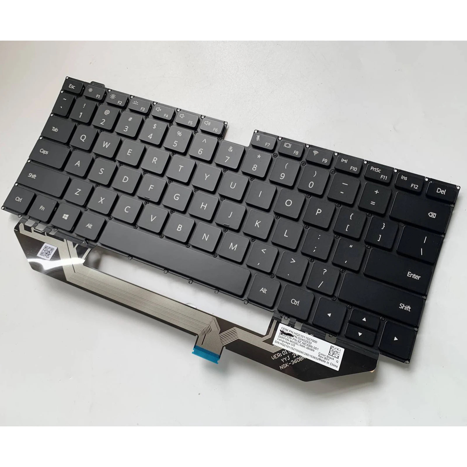 Keyboard for Huawei MateBook X Pro MACH-W19C/W29BL MACH-W19/W29/W09/WX9-W19B/W19C/-W19L/W29C/WX9 MDZ-WFE9A MACHC-WAE9LP/WAH9LP
